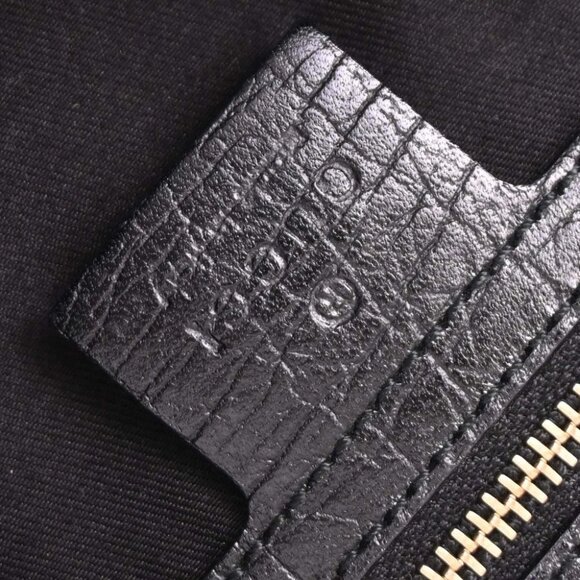 Gucci Black Canvas GG Handbag - Picture 9 of 10